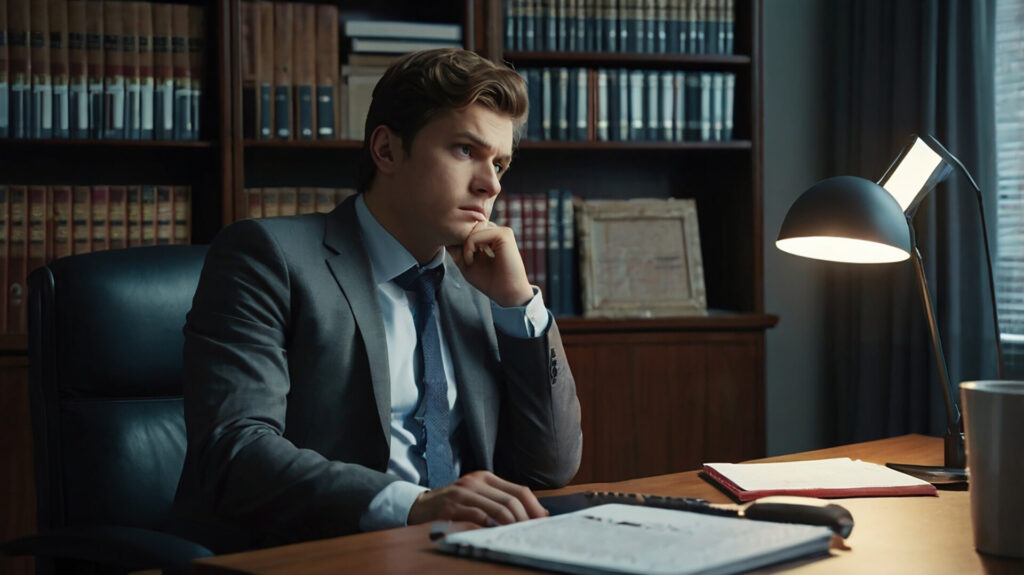 Wolf Law - The Top Accident Solicitors In Liverpool Wolf Law Wolf Law - The Top Accident Solicitors In Liverpool Wolf Law business-man-lavish-office-reclines-revolving-chair-tired-stressed-deep-frustration Wolf Law are the number one accident solicitors in Liverpool and the Wirral, supporting claims for personal injury claims in Liverpool Wolf Law are the number one accident solicitors in Liverpool and the Wirral, supporting claims for personal injury claims in Liverpool Businessman in a gray suit sits at a desk in a library-like office, chin resting on his hand while thinking.